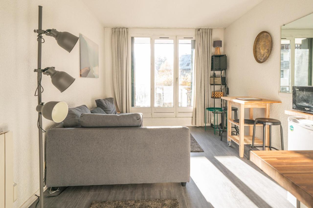 Chamonix Sud Studio With Mont Blanc Views מראה חיצוני תמונה
