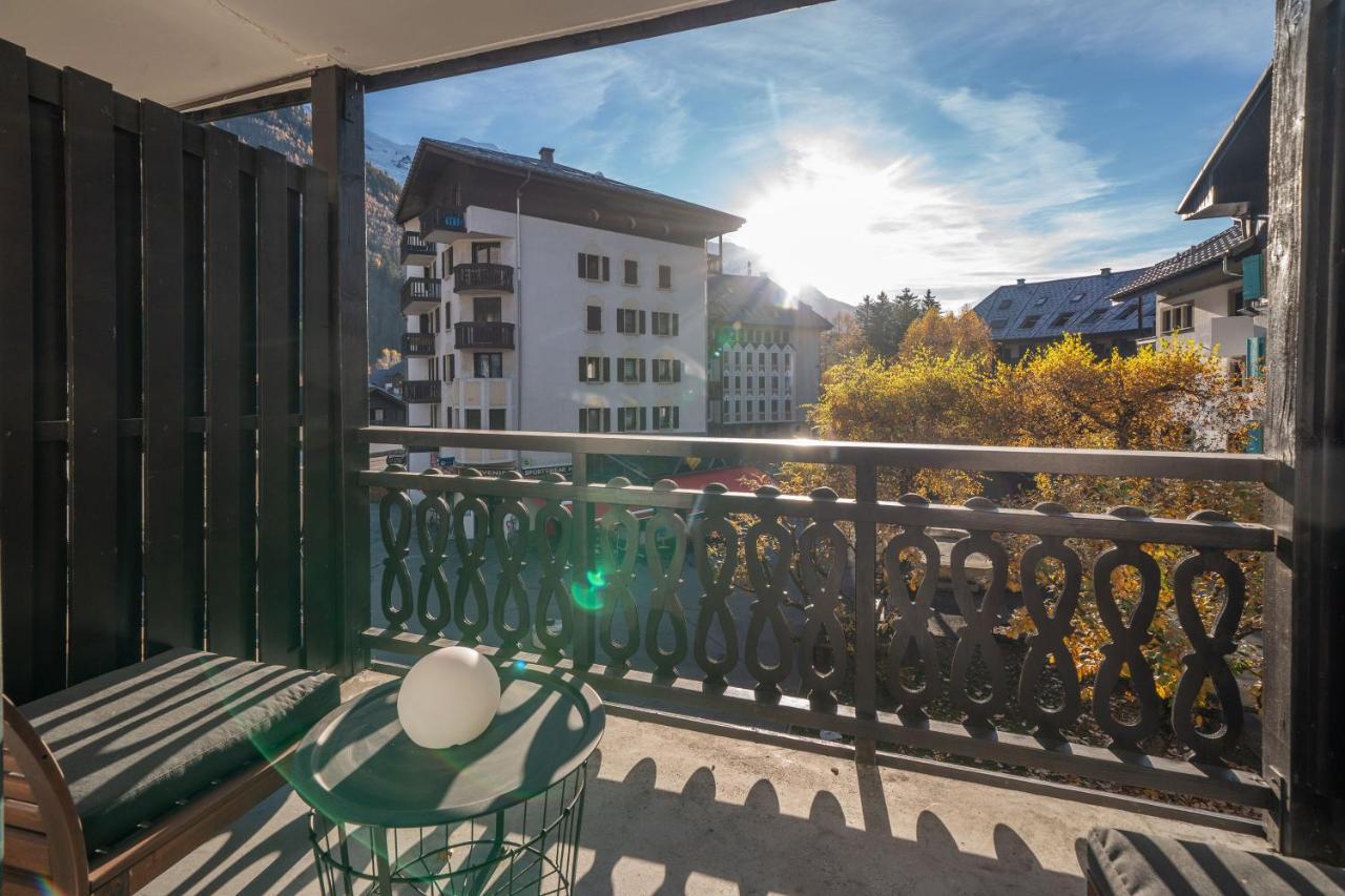 Chamonix Sud Studio With Mont Blanc Views מראה חיצוני תמונה